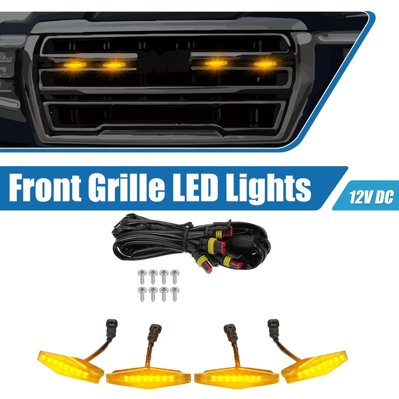 Toyota 4Runner TRD Pro Grill LED Light Front Grille Light Set (2014-2023)