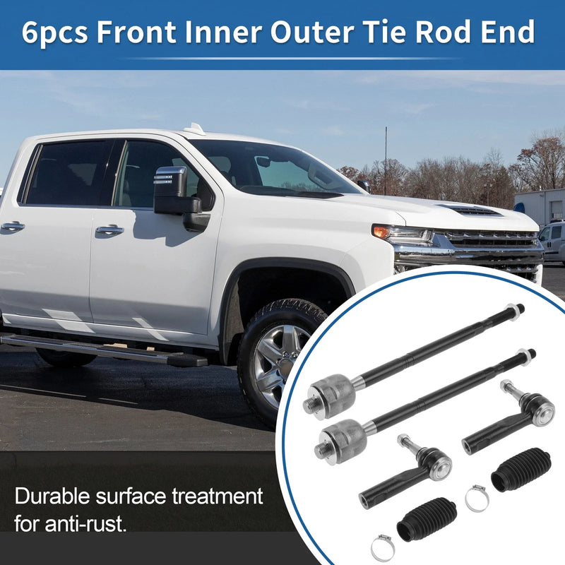 GMC Terrain 6 x Front Inner/Outer Tie Rod End Link