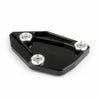 BMW C600 C650 Black Side Pad Stand Extension Plate (2012-2015)