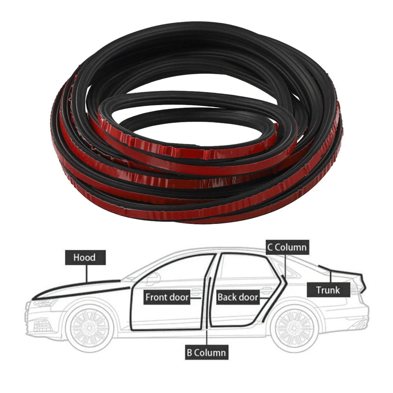 Car Dustproofing and Soundproofing Door Seal Strips