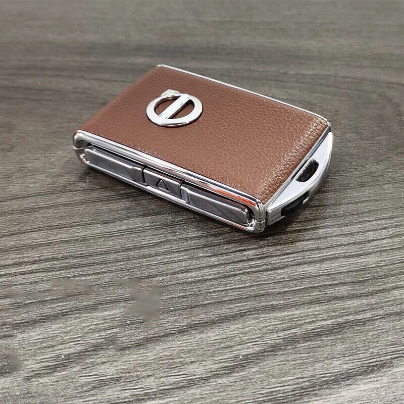Volvo XC90 XC60 S90 V90 Leather Car Key Fob Case Cover Remote Keychain