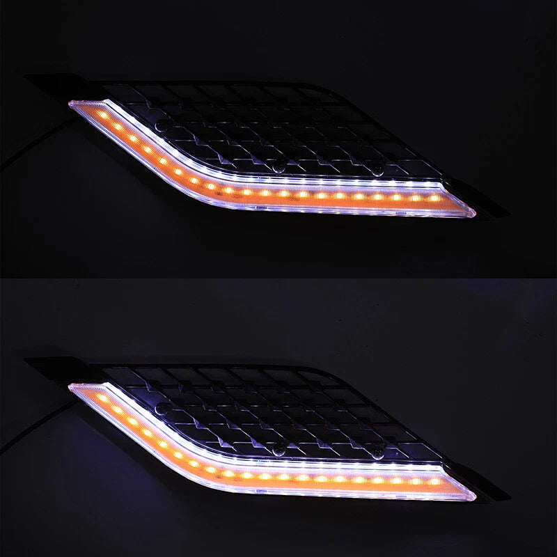 Honda Goldwing 1800 GL1800 LED Radiator Grill Light Panels (2018-2023)