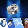 2 x 4x16x5mm Double Shield Single Row Car Deep Groove Ball Bearing
