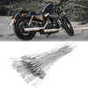 Motorcycle Car Brake Throttle Return Spring / 155mm Length / 43pcs
