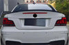 BMW 1 Series E82 E88 Coupe Glossy Black Rear P Style Spoiler Wing (2007-2013)