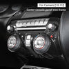 Chevrolet Camaro 2010-2015 Carbon Fiber Console AC Radio Panel Cover Trim
