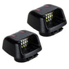 94-04 Nissan Xterra Frontier - White Red LED License Plate Light Lamp