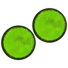 Honda Kawasaki 2 x Round Motorcycle Front Fork Reflectors