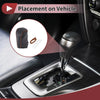 Nissan Murano (2009-2013) Black Brown Faux Leather Gear Shift Knob Cover