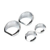 Harley Touring Electra Street Glide Chrome Gauge Bezel Trim Ring Kit (2014-2023)