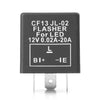 Car - CF13 JL-02 12V 3 Pin Adjustable Speed LED Flasher Relay (2010-2023)