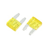 Car 4 x 12 Gauge Mini Blade Style Inline Fuse Holders with 20A Fuses