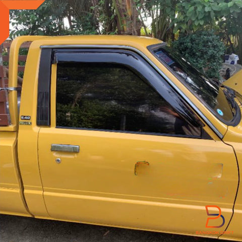 Toyota Hilux Weathershields Window Visors Rain Guards (1983-1988)