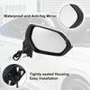 Toyota Corolla 3 Pin Right Side Exterior Door Mirror Assembly White (20-22)