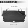 Lexus RX 270 350 450H (2010-2015) Black Retractable Cargo Cover