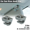 Mercedes Benz W123 W124  - 2 Pcs Car Sun Visor Hook Clip