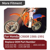 Honda CR80R 1986-1991 Top / Bottom End Complete Gasket Set & Oil Seal