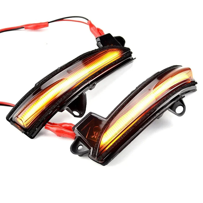 Ford Fusion LED Dynamic Side Turn Signal Mirror Blinker Lights (2013–2020)