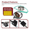 Yamaha Rhino YXR700F Flywheel Rotor & Stator w/ Cover Gasket (2008-2013)