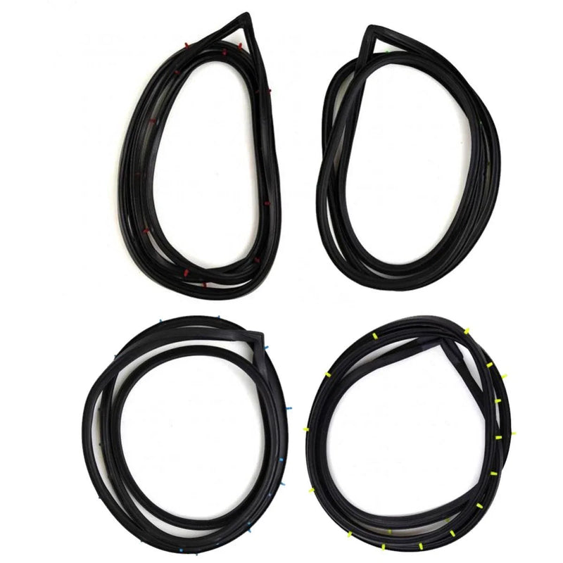 Door Rubber Seal Weatherstrip Set 4 Fits Toyota Corolla KE10 4D SED 1966-70 D05