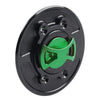 BMW S1000RR S1000R HP2 SPORT Green Fuel Gas Cap Cover (2010-2016)