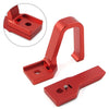 Yamaha YZ125 YZ250 YZ250F YZ80 Red CNC Front Brake Cable Clamp