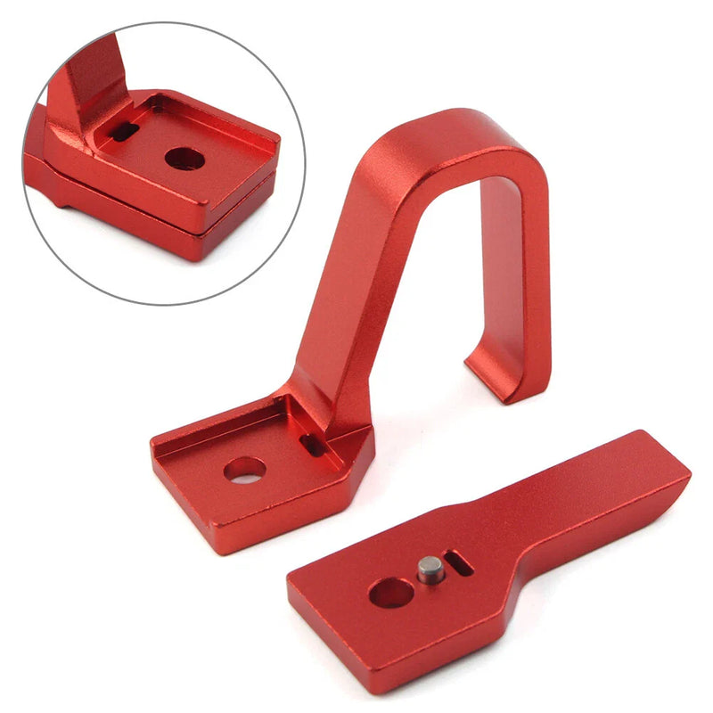 Yamaha YZ125 YZ250 YZ250F YZ80 Red CNC Front Brake Cable Clamp