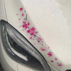 2 x Car Sticker Cherry Blossom Vinyl Scratches Car Decoration