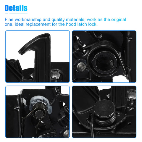 Chevrolet Silverado 1500 1pc Hood Latch Lock (2014 - 2016)