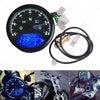 Digital Motorcycle Odometer Speedometer Tachometer Gauge LCD Backlight