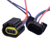 H13 9008 Headlight Plug Wire Pigtail Male Female Harness