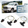 Dodge Ram 1500 License Plate Light Wiring Harness Socket 5179988AB