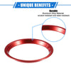 Subaru Forester (2019-2023) Red 4 x AC Climate Control Knob Rings
