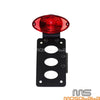 Harley Chopper Bobber License Plate Bracket w/ Taillight