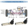 Honda CR-V 2 x Front Outer Tie Rod End Links (2007-2011)