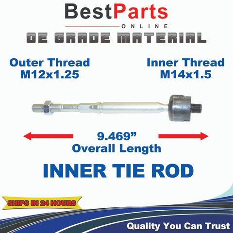 Nissan Versa Steering Inner Tie Rod End (2012–2023)