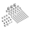 Harley Davidson Softail Twin Cam Chrome Bolt Caps (1984-2006)