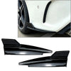 Mercedes CLA-Class Black Rear Bumper Splitter Side Vents (2013-2019)