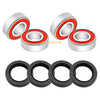 Honda Fourtrax 300 2x4 TRX300 Front Wheel Hub Bearings Seals (1993–2000)