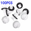 E34 E36 E38 E39 E46 for X5 100pcs Car Door Panel Clips Seal Ring Retainer