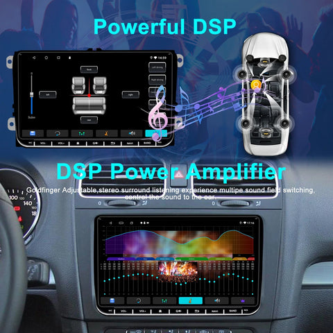 VW Transporter T5 9'' Head Unit Radio (2010-2015)