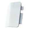 Mazda 6 2x White Rear Tow Hook Eye Cover Cap ABS Trim (2013–2019)