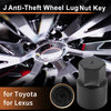 Toyota / Lexus J Wheel Lock Lug Nut Locking Nut Key Socket Removal Tool