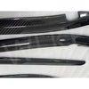 Maserati GranTurismo GC 08-19 Full Carbon Fiber Inner Door Panel Strip Cover