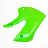 KLX110 Green Plastic Front Left Tank Side Guard Fender (2002-2023)