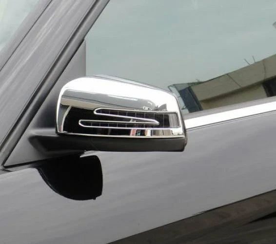 Mercedes Benz GLK-Class Chrome Side Door Mirror Covers (2008-2012)