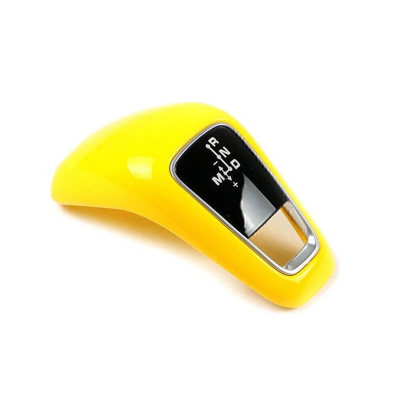 Porsche Cayenne Yellow ABS Gear Shift Knob Cover Trim (2018-2021)