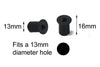 Motorrad 10 x Motorspoiler Verkleidung Edelstahl m6 6mm Schrauben Mutter