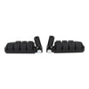 Harley Heritage Softail Black Passenger Footpeg Clevis Mount (2000-2006)