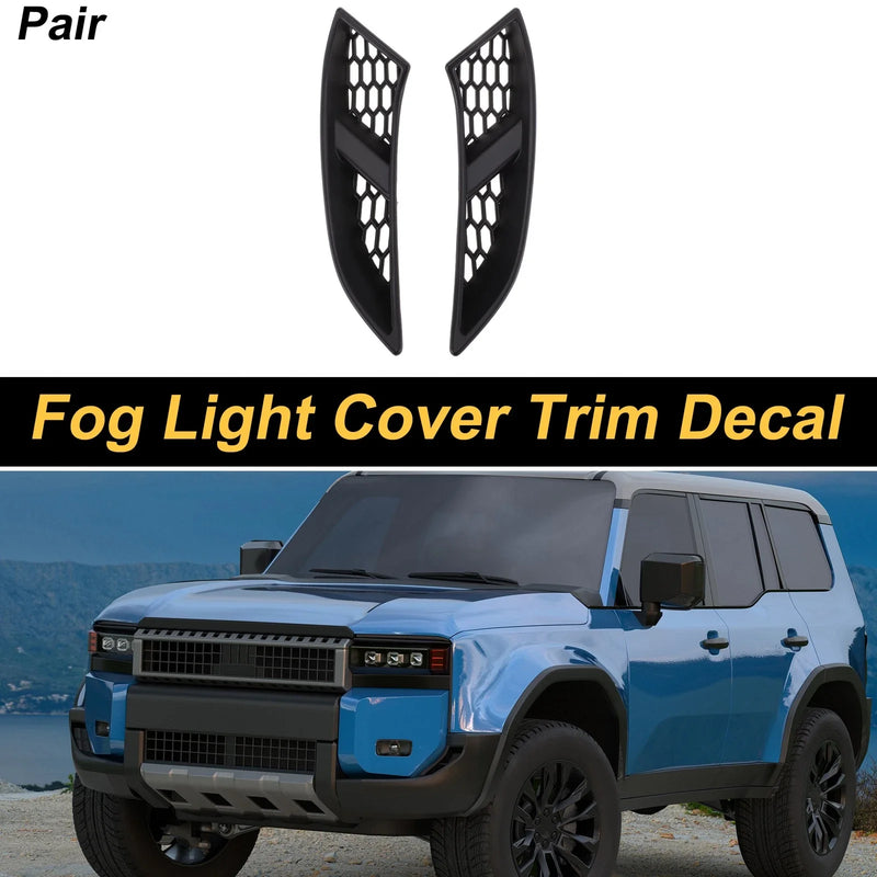 Toyota Land Cruiser 2 x Fog Light Cover Trim (2024–2025)